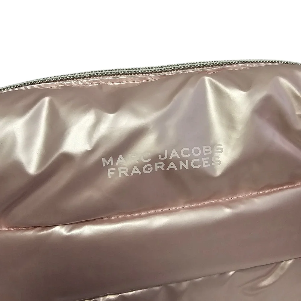Marc Jacobs‎ Fragrances Padded Makeup Bag Cosmetic Travel Pouch Pink